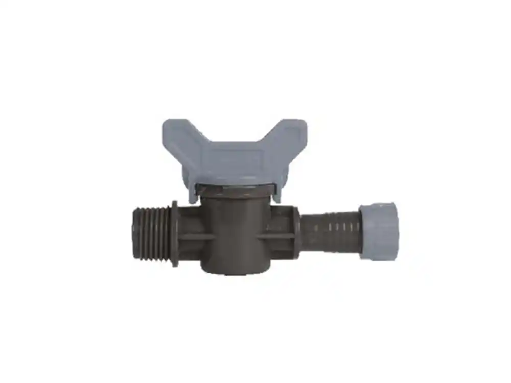 Мини клапан сырткы жиптүү шакек менен